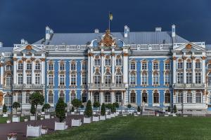 Большой екатерининский дворец в царском селе архитектор